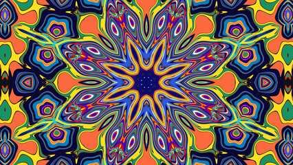 Cosmic Psychedelic Kaleidoscope, VJ Background Visual