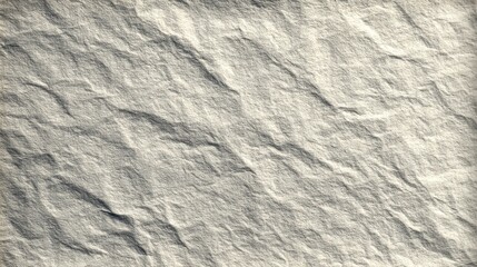 Naklejka premium A textured, crumpled surface resembling paper or fabric, showcasing subtle light and shadow variations.