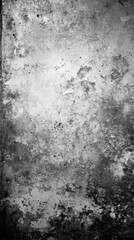 Fototapeta premium A textured, monochrome surface with visible wear and age, displaying a mix of light and dark shades that create an abstract, grunge appearance.