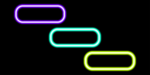 Obraz premium Avatar frames for game, futuristic UI design elements. square vector decorations. Abstract glowing neon rectangle owl border frame, neon, glowing, abstract, rectangle, border, f