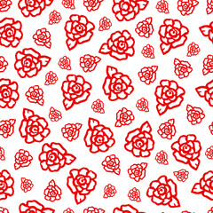 Seamless vector pattern for St. Valentine's day