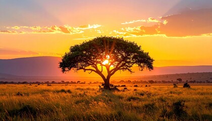 African Sunset Tree. (1)