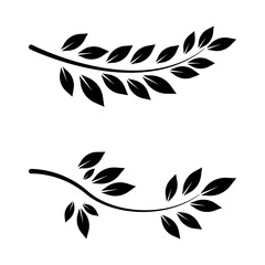 Laurel wreath design, ideal for various projects