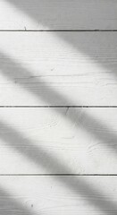 Trendy white color 2026 year. White wood panel wall texture with light and shadow. Rustic wooden background for interior design and architectural concept with copy space. vertical