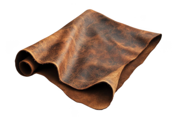 Leather Hide Texture with Wrinkles 