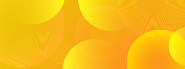 Abstract Geometric Background with Gradient Circles