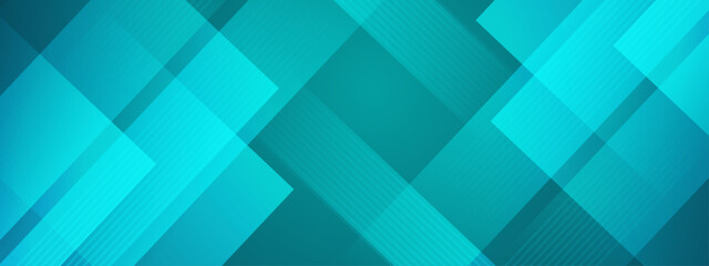 Abstract Geometric Background with Gradient Shapes