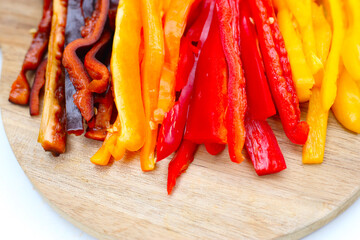 Sliced palermo sweet chilli pepper