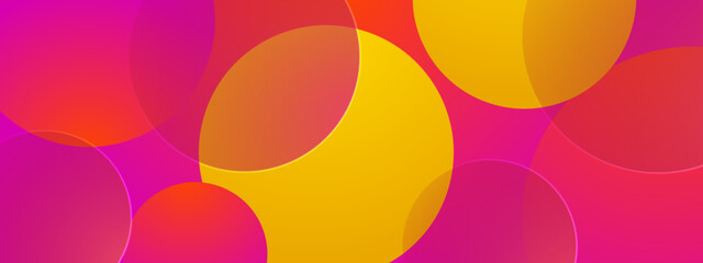 Gradient color futuristic abstract technology banner background