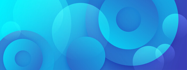 Modern Geometric Background With Gradient Color Shapes