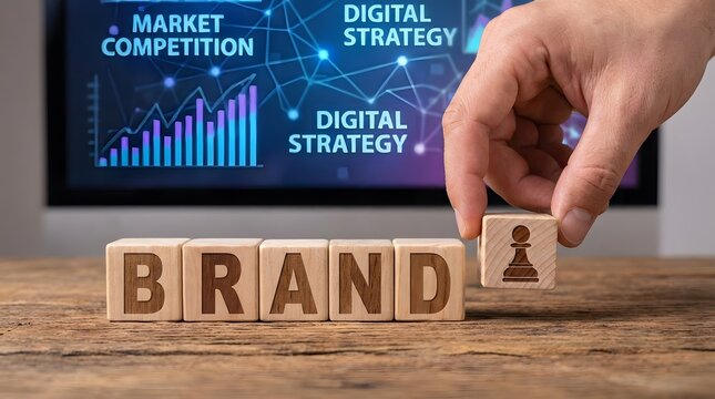 Strategic brand building blocks and digital marketing analysis for business growth