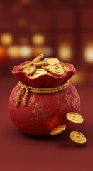 Crimson Fortune's Glow