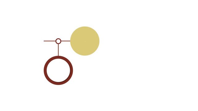 A clean 4-step motion infographic designed to simplify complex workflows, enhance task efficiency, and clearly visualize strategic processes for corporate presentations or creative projects.