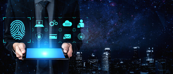 System for safeguarding digital identity using fingerprint authentication, encryption, and secure access protocols across cloud, device, and personal data environments Vouch