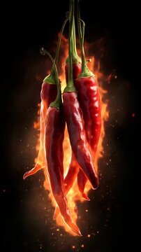 Red hot chili peppers in a bowl spicy red peppers for cooking and seasoning