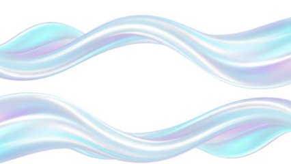 Holographic Frost Glow Backdrop