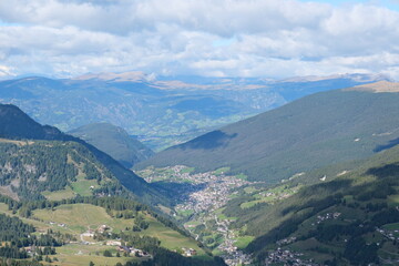 view of the alps