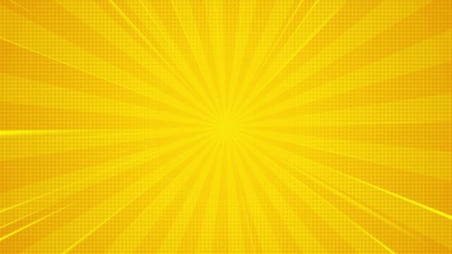 promotion sale background cartoon style comic sunburst radial shape pattern