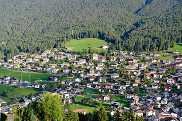village in Dolomites