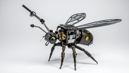 Fototapeta premium Robotic Insect Sculpture.