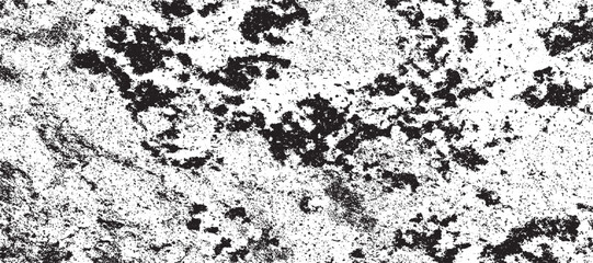 Grunge background of black and white. Abstract illustration texture of cracks, chips, dot isolated on  wall dust grain grunge dusty Vector subtle grain texture overlay, grunge background ,dirt overlay