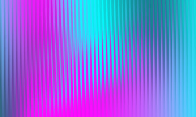 Abstract vertical stripes in vibrant pink and teal gradient