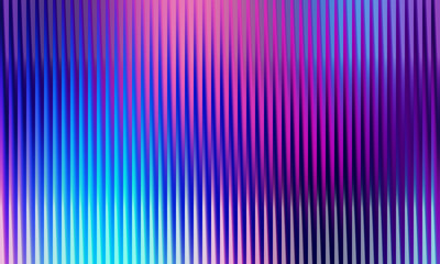 Abstract vertical stripes with vibrant gradient of pink blue and purple