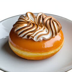 Fototapeta premium donut with chocolate icing