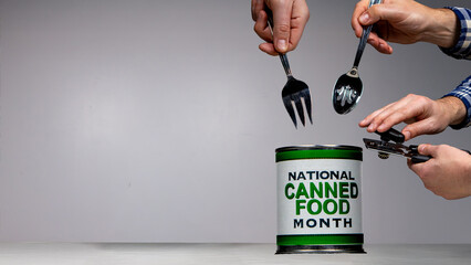 Celebrate National Canned Food Month with nutritious canned food!