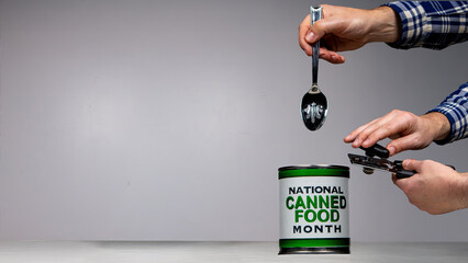 Celebrate National Canned Food Month with nutritious canned food!
