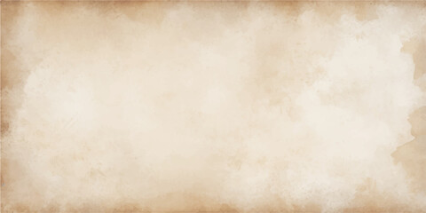Vintage grunge paper texture, a worn and aged beige parchment background