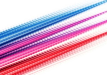 Diagonal abstract background with vibrant blue pink and red stripes