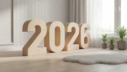 Celebrate 2026 with this elegant display, perfect for New Year or anniversary