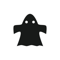 Black ghost icon