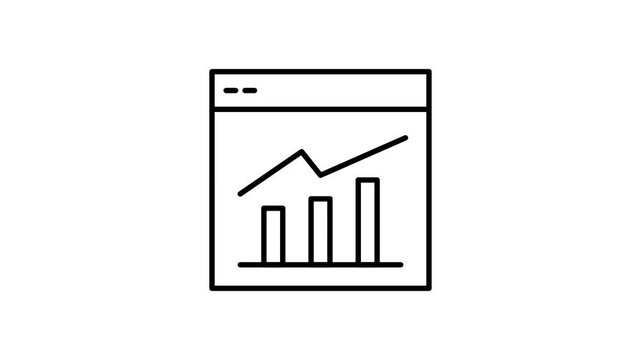 A vibrant graph displaying an upward arrow, indicating growth or improvement in data trends.