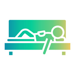 school holidays Gradient icon