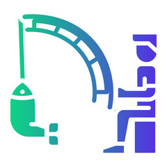 school holidays Gradient icon