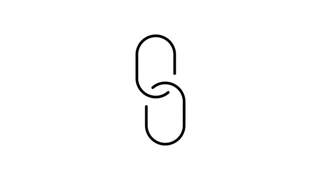 Black and white logo featuring a stylized lowercase letter "s" in a minimalist design.