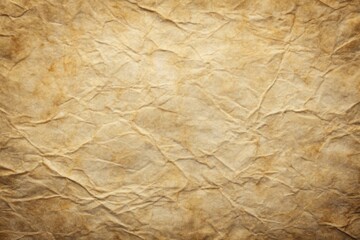 Fototapeta premium Textured Crumpled Aged Paper Background, Showing the Effects of Time and Wear