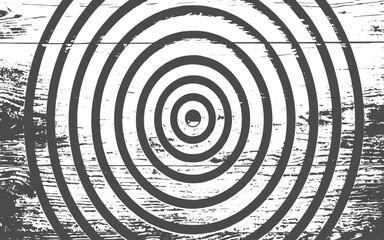 Circle Pattern on Wooden Surface Texture, Natural Rustic Wood Grain Background for Flyers, Banners, and Digital Artwork