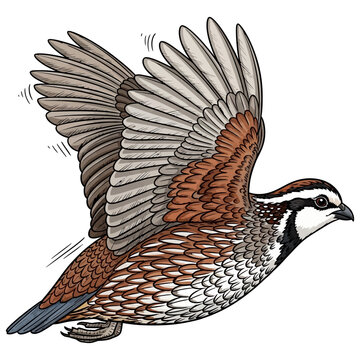 quail hunting illustration logo vector image t shirt