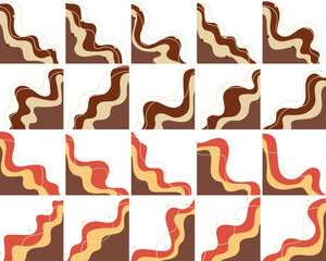 Retro Corner with Line