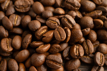 Coffee beans, shopping online for export or import food product.