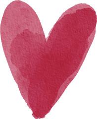 Pink Watercolor Heart