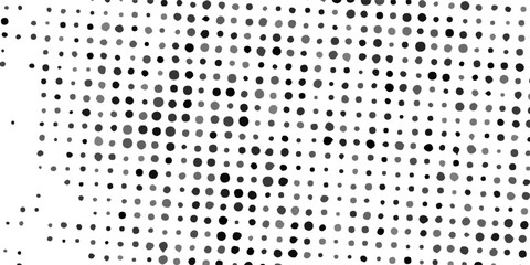 Abstract Halftone Dot Pattern in Black and White for Modern Design and Backgrounds.vector eps10