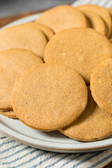 Sweet Homemade Gingersnap Cookies
