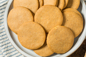 Sweet Homemade Gingersnap Cookies