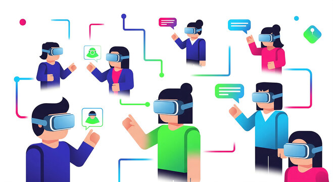 virtual reality world