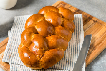Homemade Baked Challah Bread