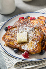Sweet Homemade Challah French Toast